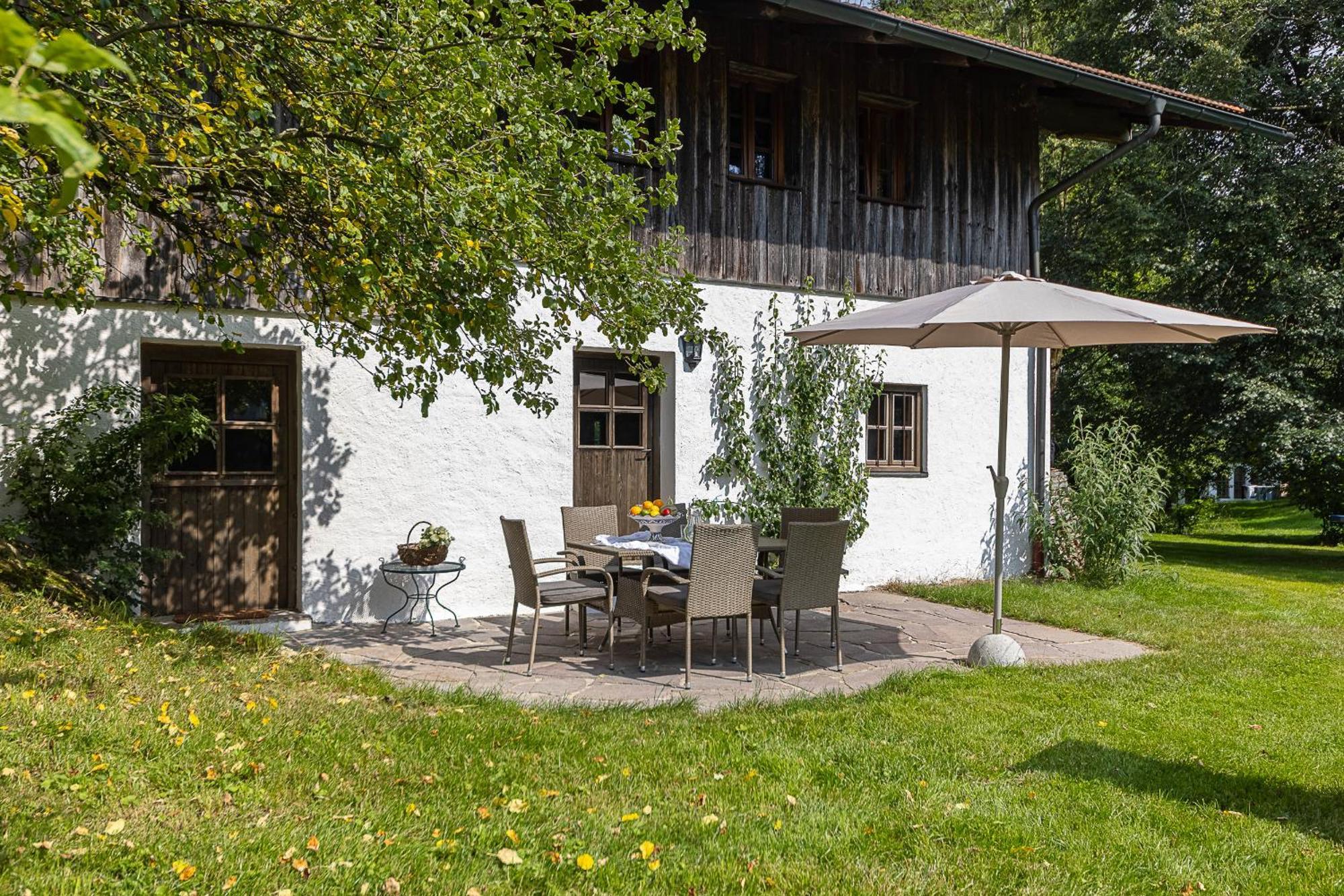 Ferienhaus Noestlbach Pittenhart Buitenkant foto